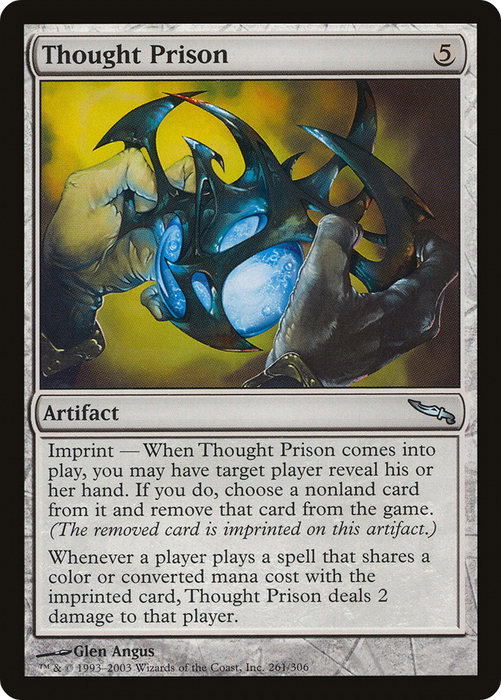Thought Prison (MRD-261) - uncommon - Foil