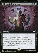 Phyresis Outbreak (ONC-050) - rare: (Extended Art)