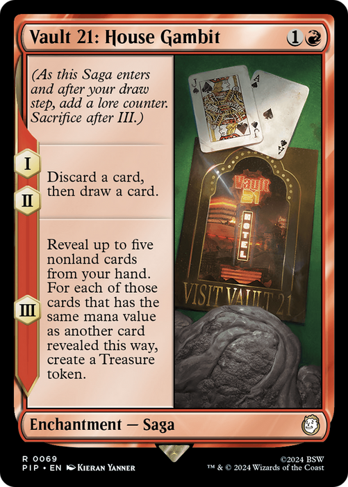 Vault 21: House Gambit (PIP-069) - rare - Foil