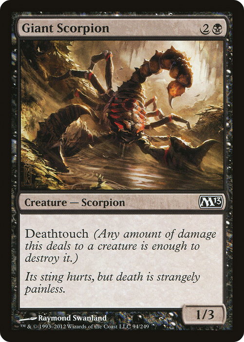 Giant Scorpion (M13-094) - common - Foil