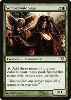 Somberwald Sage (AVR-194) - rare - Foil