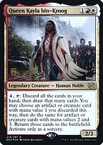 Queen Kayla bin-Kroog (PRE-218S) - rare - Foil