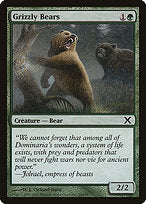 Grizzly Bears (10E-268) - common - Foil