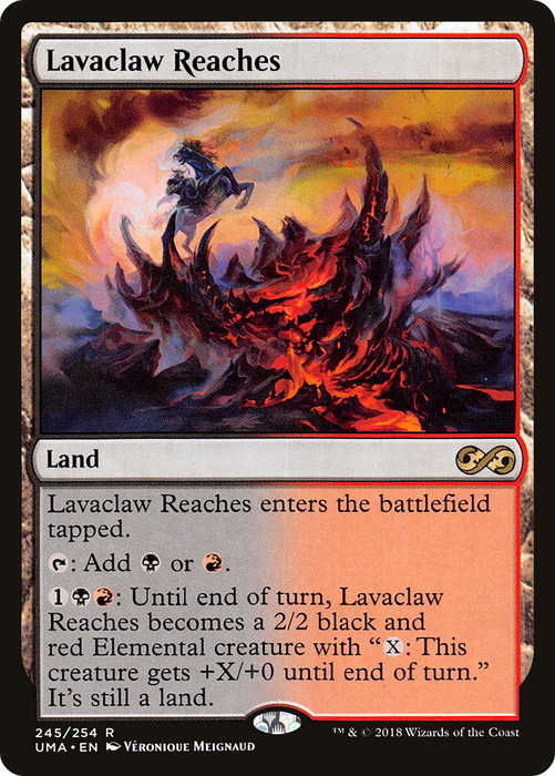 Lavaclaw Reaches (UMA-245) - rare - Foil