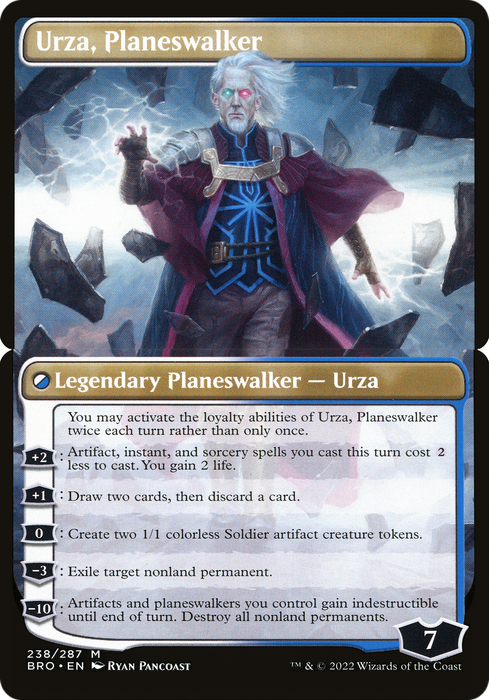 Urza, Planeswalker (BRO-238B) - mythic