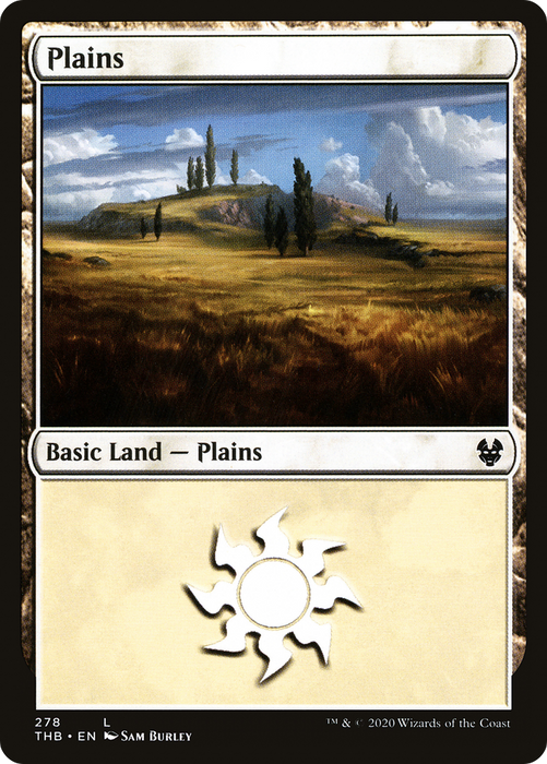 Plains (THB-278) - common - Foil