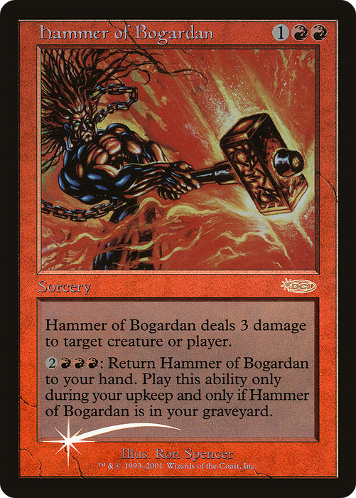 Hammer of Bogardan (JDG-001) - rare - Foil