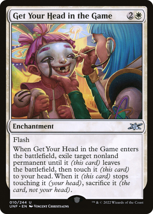 Get Your Head in the Game (UNF-010) - uncommon - Foil