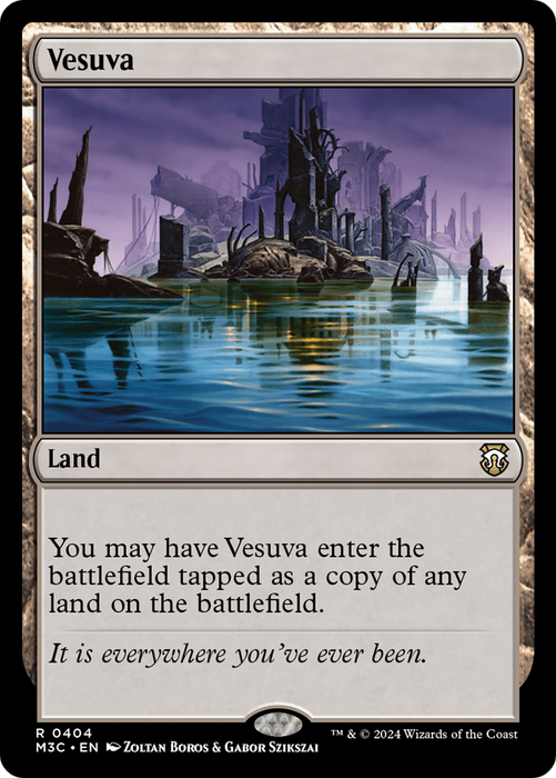 Vesuva (M3C-404) - rare - Foil