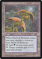 Heart of Yavimaya (ALL-138) - rare