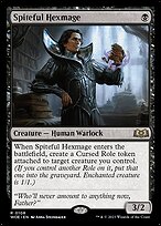 Spiteful Hexmage (WOE-108) - rare - Foil
