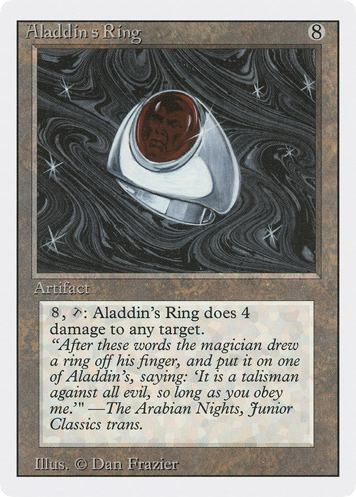 Aladdin's Ring (3ED-232) - rare
