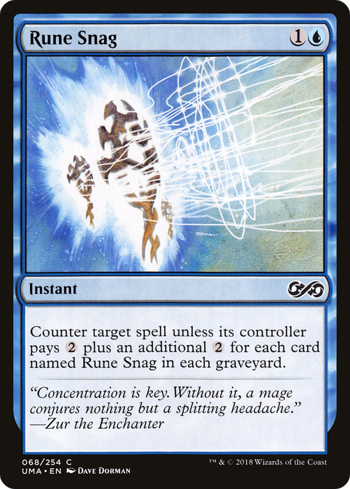 Rune Snag (UMA-068) - common - Foil
