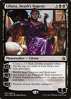 Liliana, Death's Majesty (AKH-097) - mythic