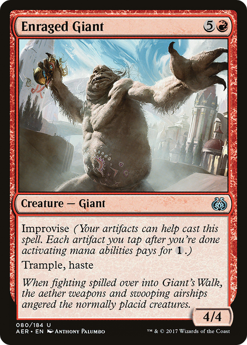 Enraged Giant (AER-080) - uncommon