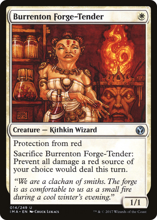 Burrenton Forge-Tender (IMA-014) - uncommon - Foil