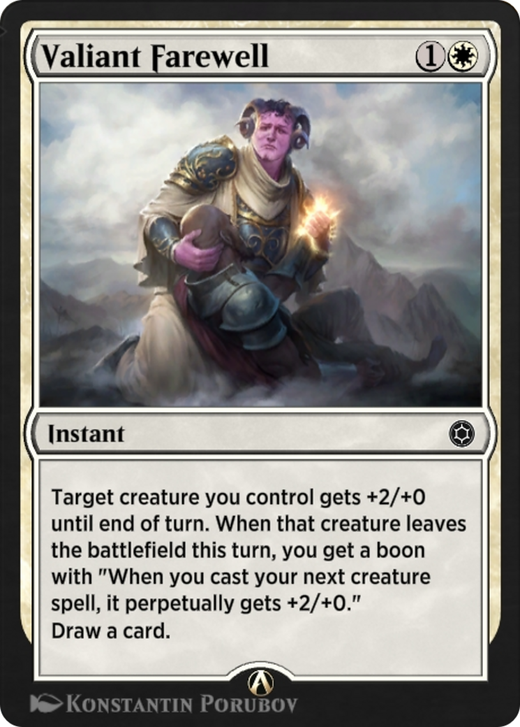 Valiant Farewell (HBG-031) - common