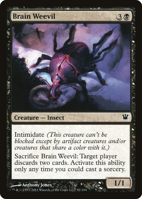 Brain Weevil (ISD-091) - common - Foil