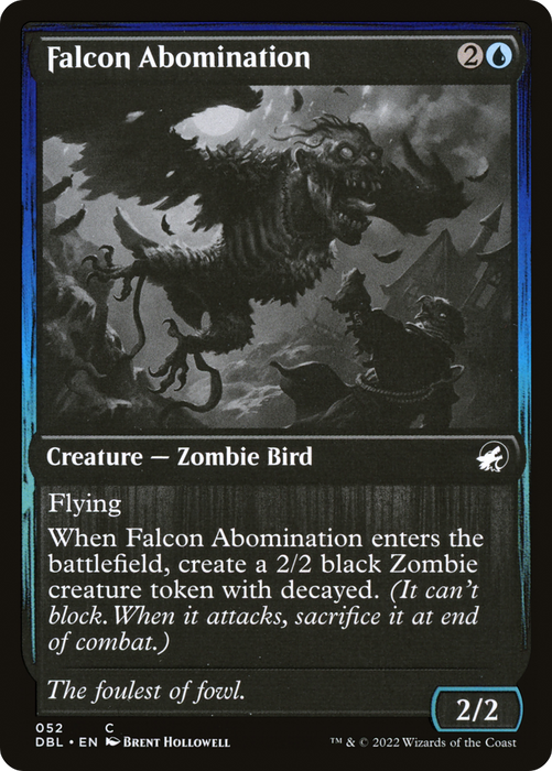 Falcon Abomination (DBL-052) - common - Foil