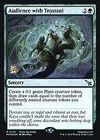 Audience with Trostani (PRE-152S) - rare - Foil