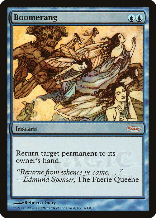 Boomerang (WPN-004) - rare - Foil