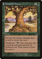 Moment's Peace (ODY-251) - common: (tombstone) - Foil