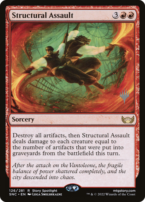 Structural Assault (PPSNC-126P) - rare - Foil