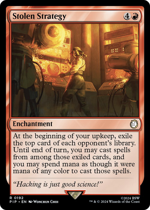 Stolen Strategy (PIP-192) - rare