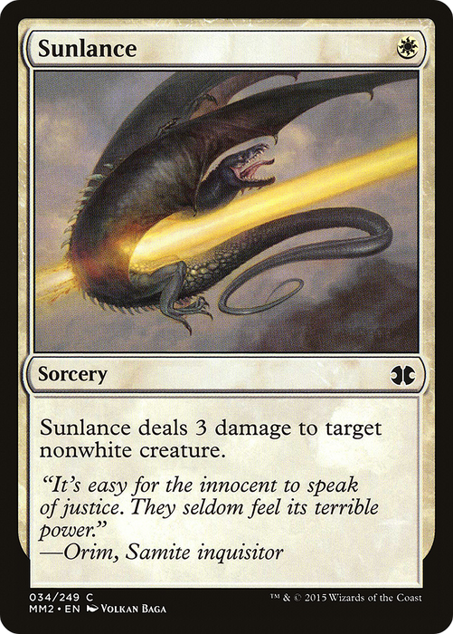 Sunlance (MM2-034) - common