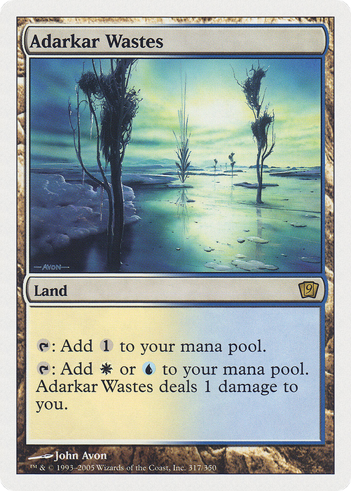 Adarkar Wastes (9ED-317) - rare