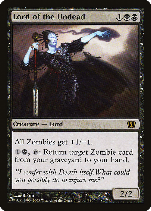 Lord of the Undead (8ED-141★) - rare - Foil