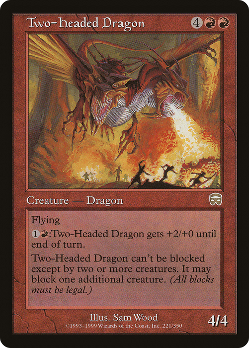 Two-Headed Dragon (MMQ-221) - rare - Foil