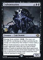 Crabomination (PRE-85S) - rare - Foil