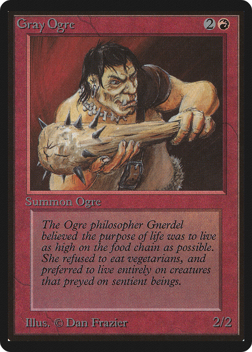 Gray Ogre (LEB-157) - common