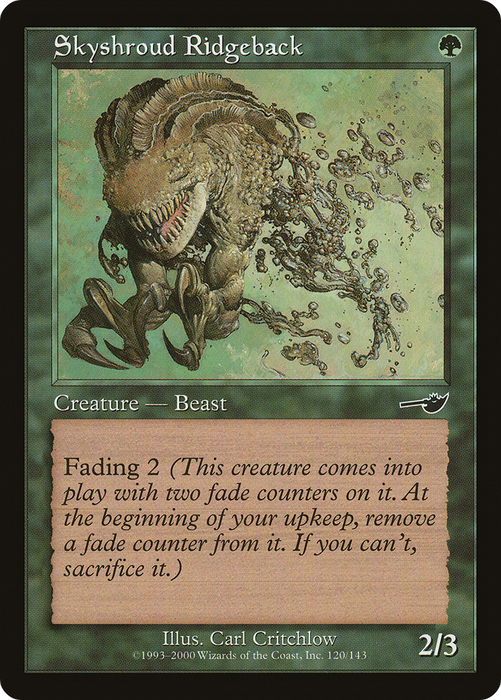 Skyshroud Ridgeback (NMS-120) - common - Foil