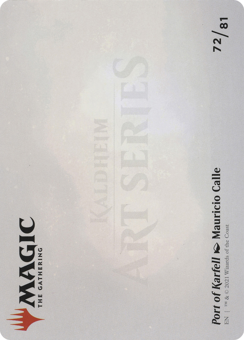 Port of Karfell // Port of Karfell (AKHM-072) - common (Borderless)