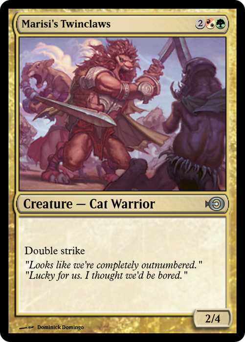 Marisi's Twinclaws (PRM-36186) - uncommon - Foil