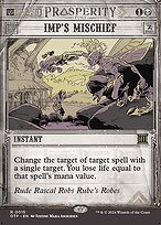 Imp's Mischief (OTP-015) - rare: (Showcase) (Borderless)