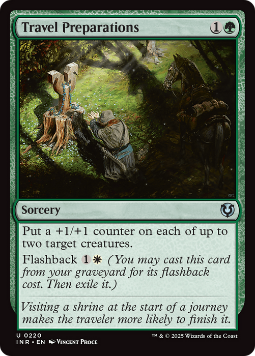 Travel Preparations (INR-220) - uncommon - Foil