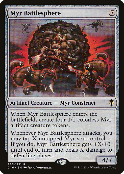 Myr Battlesphere (C16-263) - rare