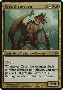 Oros, the Avenger (OVER-216) - rare - Foil