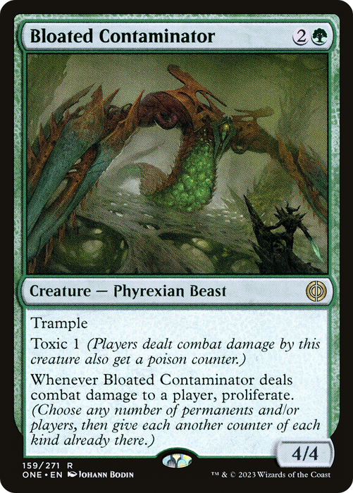 Bloated Contaminator (ONE-159) - rare - Foil