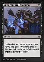 Supernatural Stamina (AKR-126) - common