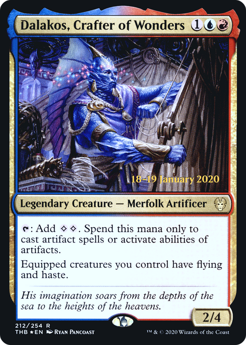 Dalakos, Crafter of Wonders (PRE-212S) - rare - Foil