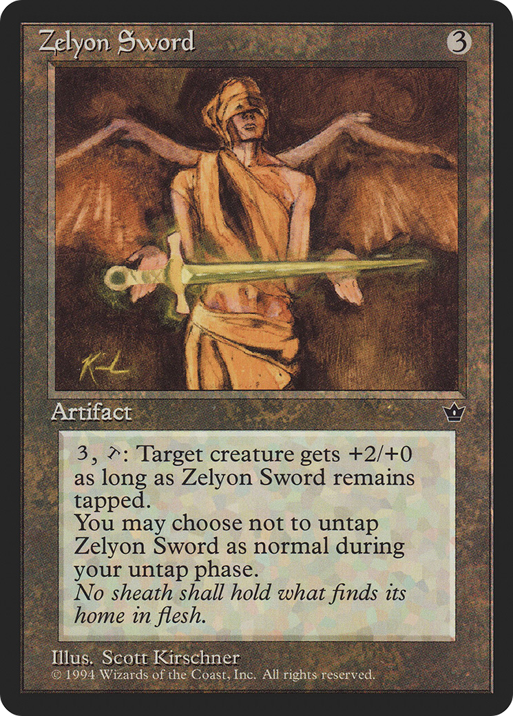 Zelyon Sword (FEM-091) - rare