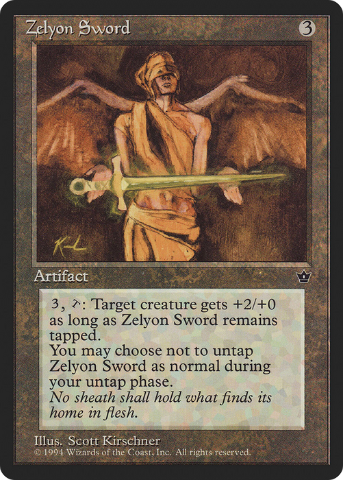 Zelyon Sword (FEM-091) - rare