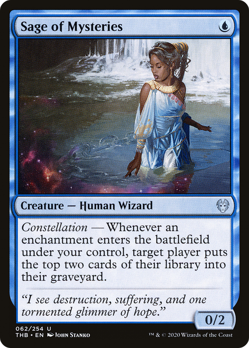 Sage of Mysteries (THB-062) - uncommon - Foil
