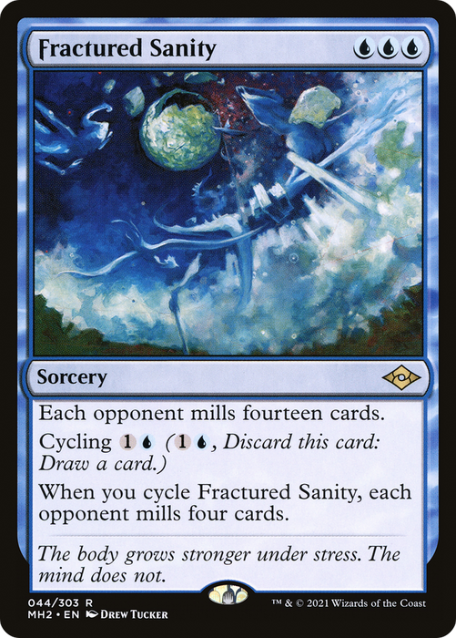 Fractured Sanity (MH2-044) - rare - Foil