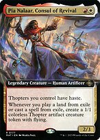 Pia Nalaar, Consul of Revival (MAT-177) - rare: (Extended Art) - Foil
