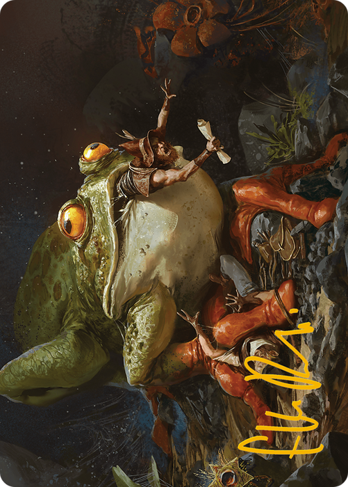 Rampant Frogantua // Rampant Frogantua (AMH3-032) - common (Borderless)